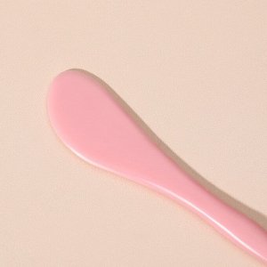 Кисть для масок, двусторонняя, с лопаткой, 15.5 (±1) см, МИКС