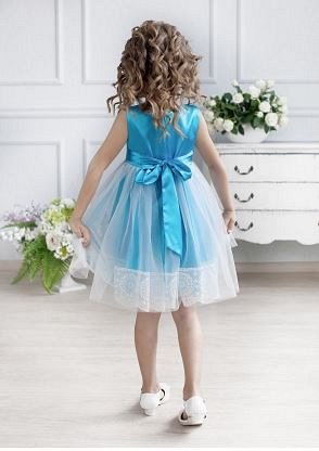 Восхитительное нарядное платье для маленьких принцесс