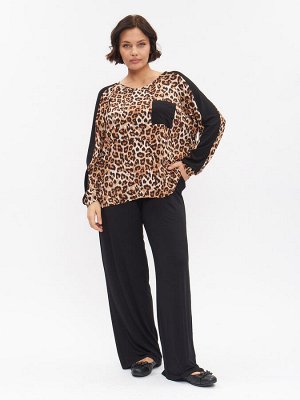 Брюки из трикотажа ZBB01903BLK01