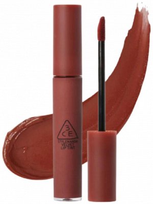 Тинт для губ бархатный сливово-бордовый оттенок, 4 гр /  3CE Tint Lip Velvet Speak Up