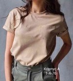 Женская Футболка Ткань хлопок 95%cotton 5%polyester