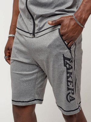 Спортивный костюм летний мужской светло-серого цвета 2264SS