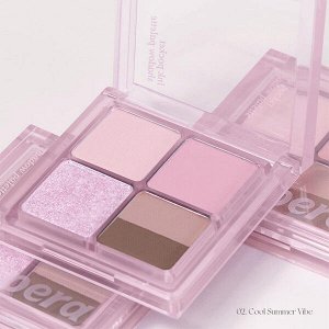 Компактная палетка теней для век Peripera Ink Pocket Shadow Palette #02 Cool Summer Vibe, 6.4г