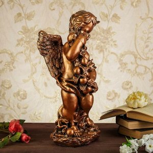 Статуэтка "Ангел с яблоками" бронза, 48 см