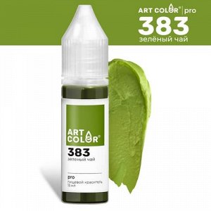 Краситель пищевой гелевый Art Color Pro 15мл цв. 383 Зеленый чай