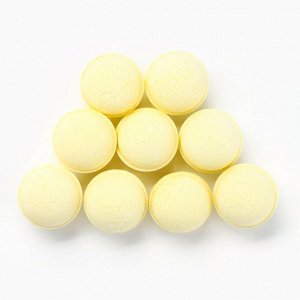 Бомбочки для ванны «CRAZY лимон», 9x20 г, BEAUTY FOOD