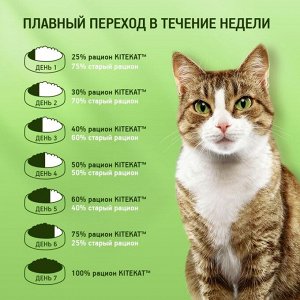 Сухой корм KiteKat "Мясной пир" для кошек, 15 кг