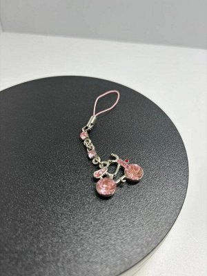 Брелок Велосипед BS8055 розовый