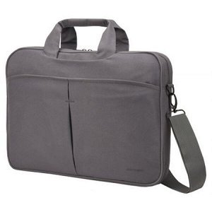 Сумка для ноутбука 15,6" Continent CC-012 GB полиэстер, нейлон, серый, 420х200х50мм (323598)