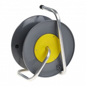 Удлинитель на катушке Luazon Lighting ECO, 4 розетки, 15 м, 10 А, ПВС 3х0.75 мм2, с з/к,IP20