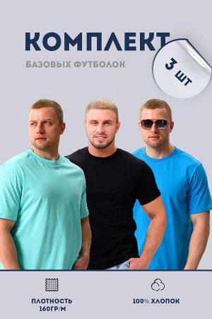 Натали Набор 8471 футболка мужская (в упак. 3 шт)