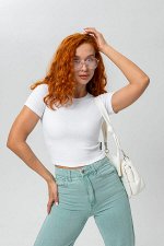 Футболка укороченная женская