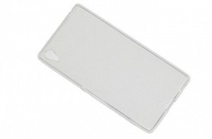 Чехол Sony Xperia Z3 D6603 силикон прозрачный белый