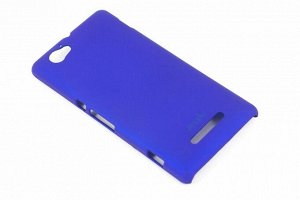 Чехол Sony Xperia M C1905 Moshi Soft Touch синий