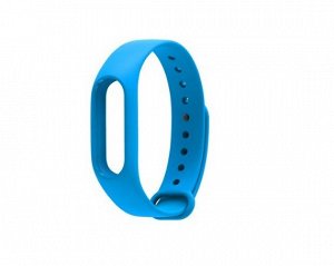 Ремешок Xiaomi Mi Band 2 силиконовый голубой