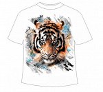 Футболка с тигром 123
