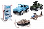 595-А-7 набор машин металл., 4 шт. в коробке 360062