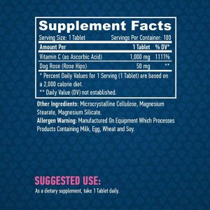 Витамин С Haya Labs Vitamin C 1000 - 100 таб