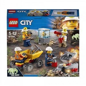 LEGO (Лего) Игрушка Город Бригада шахтеров 5*14*16 см