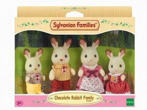Набор "Sylvanian Families" Семья Шоколадных Кроликов 6*21*17 см