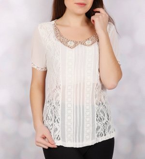 Блузка Длина изделия: Стильная блузка. Отличный выбор для женского гардероба.