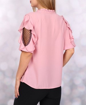 Блузка Длина изделия: Блузка. Модель может быть основой деловых, повседневных и праздничных нарядов.