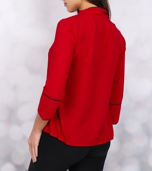 Блузка Длина изделия: Блузка. Модель может быть основой деловых, повседневных и праздничных нарядов.