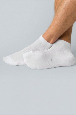 Однотонные укороченные носки верх сетка в размере: 29-31 (43-46), цвет антрацит темно-серый