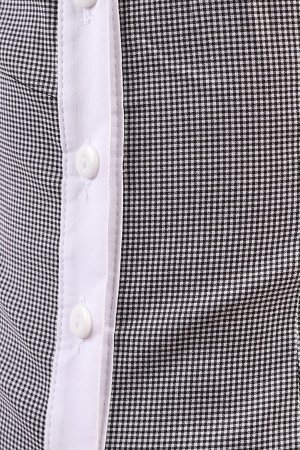 Блузка Длина изделия: Блузка лаконичного дизайна. Отлично сочетается как с брюками, так и с джинсами.