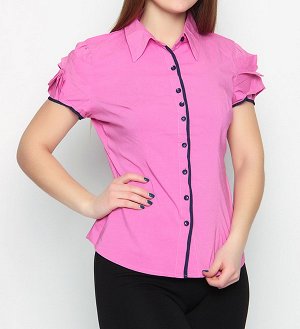 Блузка Длина изделия: Замечательная блузка симпатичной расцветки, выполненная из комфортного материала. Отличный вариант на каждый день. Длина изделия на модели: 57 см.