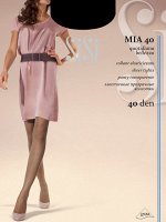 Колготки Mia 40  тонкие эластичные колготки с шортиками