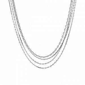 Серебряное колье