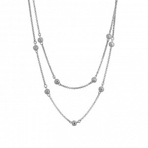 Серебряное колье