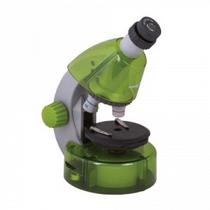 Микроскоп детский LEVENHUK LabZZ M101 Lime, 40-640 крат, мон