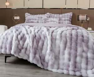 Покрывало декоративное Buffy Premium (дымчатая лаванда) 160x220
