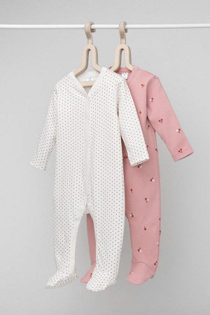 Комбинезон(Весна-Лето)+baby (цветные вишни, мелкая крапинка)