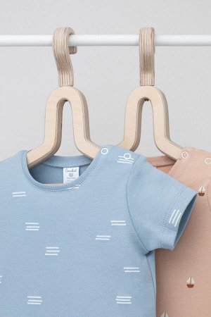 Полукомбинезон(Весна-Лето)+baby (белые кораблики, штиль)