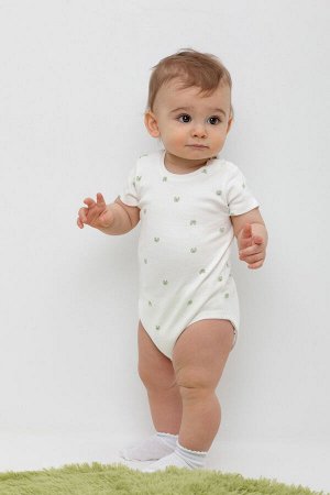 Полукомбинезон(Весна-Лето)+baby (фисташковое безе, мини лягушата)