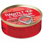 Паштет HUNGROW с печенью дом. птицы и вялеными томатами, 100 г
