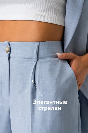Женский брючный костюм с жилетом Happyfox