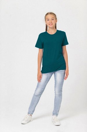 Детская однотонная футболка Happyfox