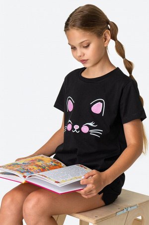Хлопковая пижама для девочки Happyfox