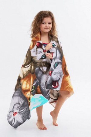 Полотенце пляжное вафельное 80x150 Happy Fox Home