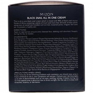 Mizon, Black Snail, All In One Cream, 2.53 fl oz (75 ml)