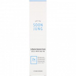 Etude House, Soon Jung, 2x Barrier Intensive Cream, 2.02 fl oz (60 ml)