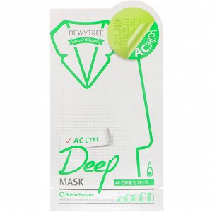 Dewytree, Deep Mask, AC Control, 1 Mask, 27 g