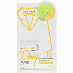 Dewytree, Deep Mask, Whitening, 1 Mask, 27 g