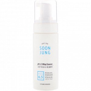 Etude House, Soon Jung, pH 6.5 Whip Cleanser, 5.07 fl oz (150 ml)