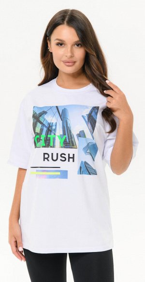Футболка Белый
Футболка с принтом "CITY RUSH"
Материал
COTTON	ХЛОПОК 92%, ЭЛАСТАН 8%