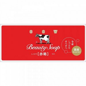 Мыло туалетное COW BRAND "Beauty Soap" аромат роз (6шт х90г), 540 г